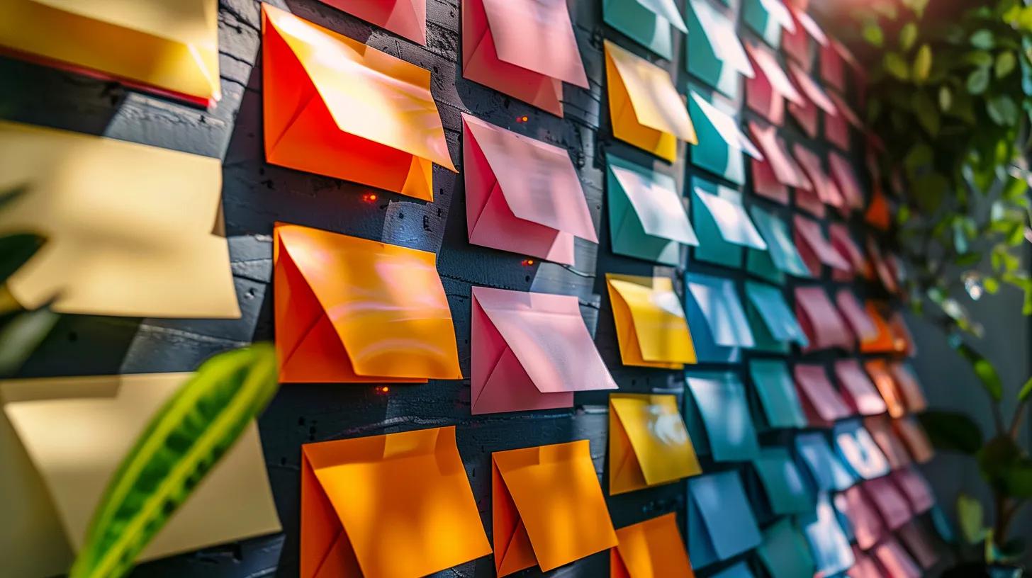a vibrant and engaging workspace displays an inviting collection of personalised email drafts, each radiating creativity and clear calls to action, capturing the essence of effective small business marketing strategies.